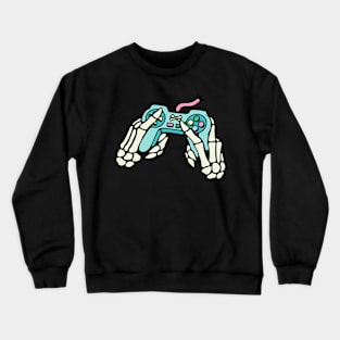 Skeleton gamer Crewneck Sweatshirt